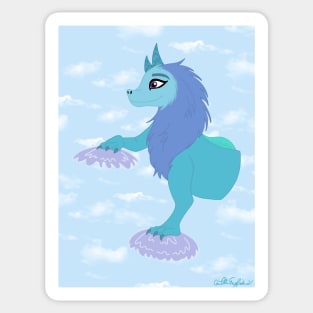 Sisu Dragon in the Sky Sticker